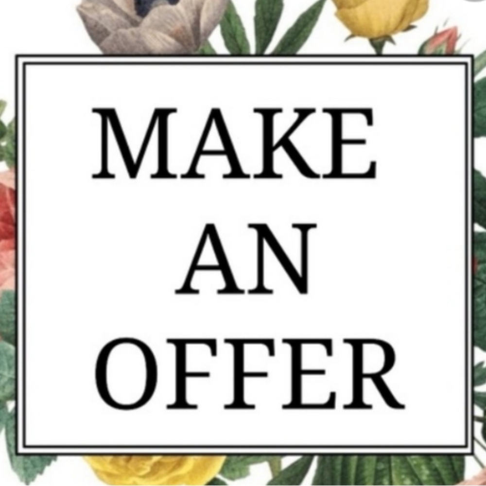Floral Print Decorative Sign
